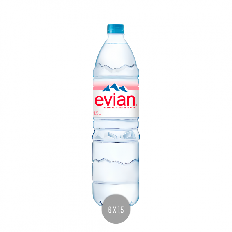 Evian Natural PET 6x1,5 (EW)