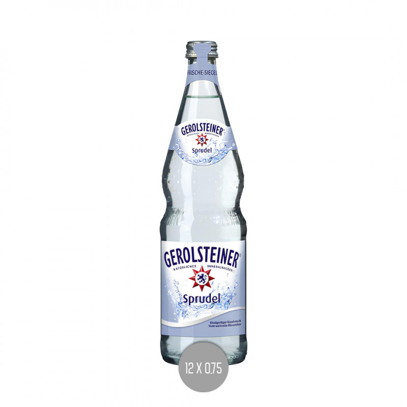 Gerolsteiner Sprudel GLAS 12x0,75 (MW)