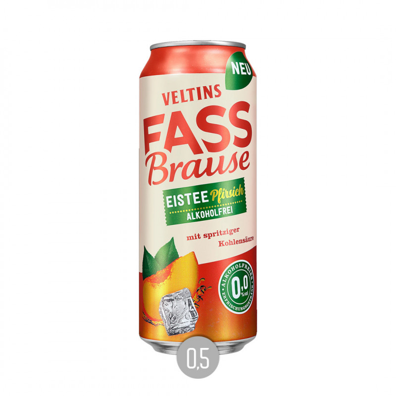 Veltins FassBrause Eistee Pfirsich (EW)