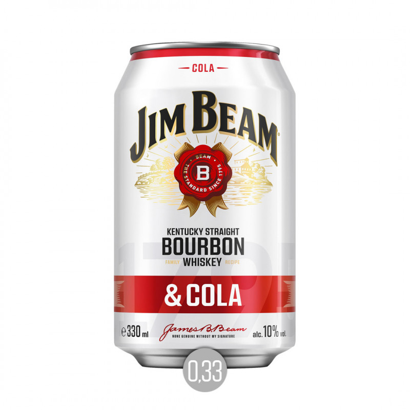 Jim Beam Kentucky Bourbon Whiskey & Cola Dose (EW)