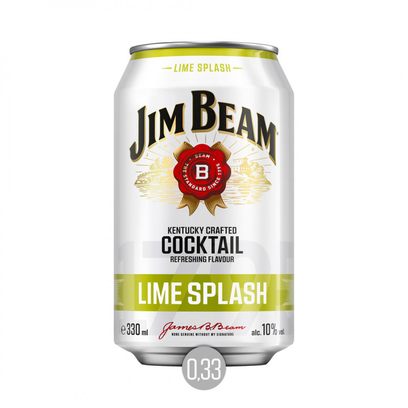 Jim Beam Cocktail Lime Splash Dose (EW)