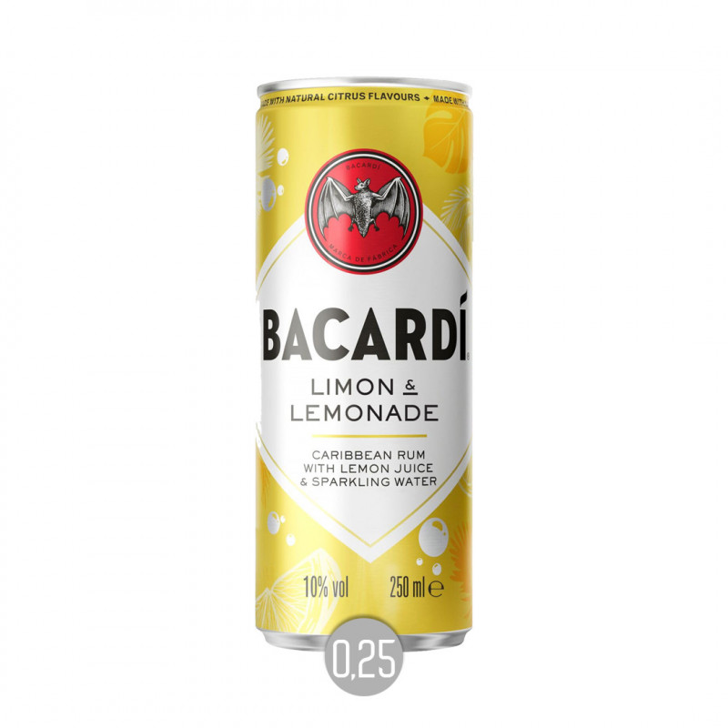 Bacardi Limon & Lemonade Dose (EW)