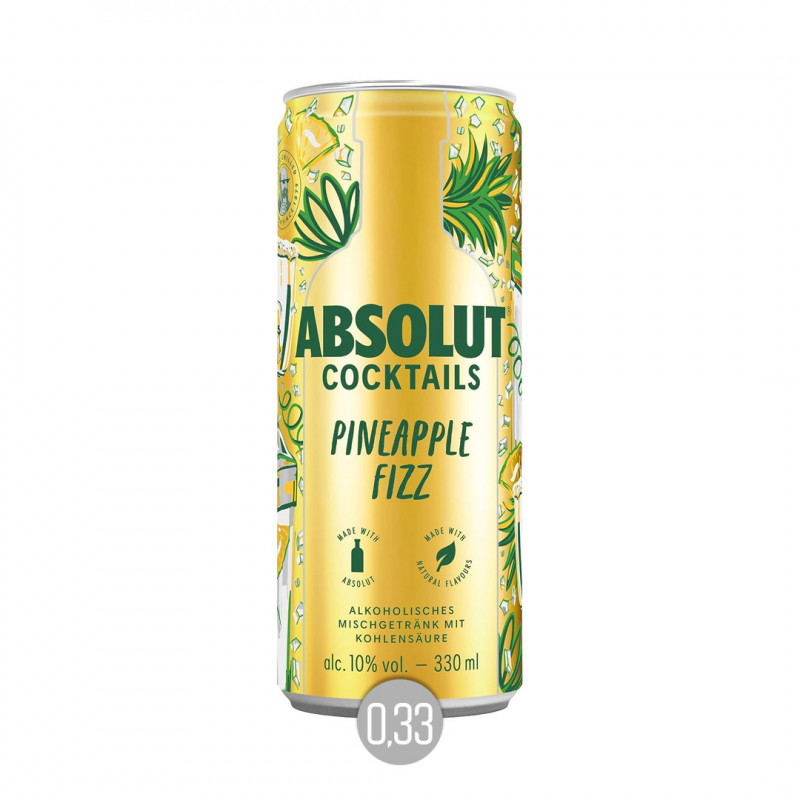 Absolut Cocktails Pineapple Fizz Dose (EW)