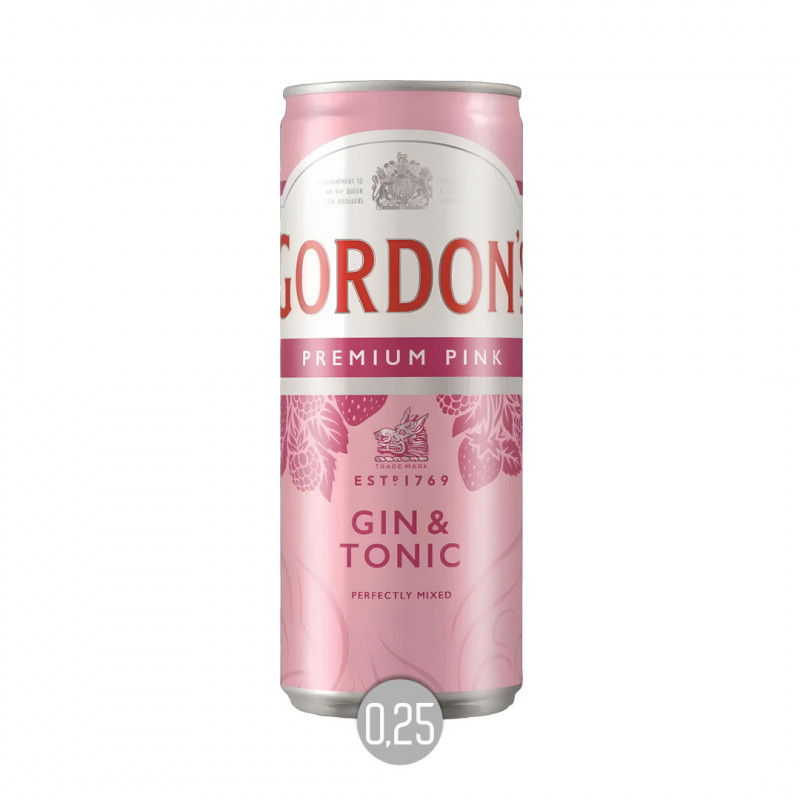 Gordon's Premium Pink Gin & Tonic Dose (EW)