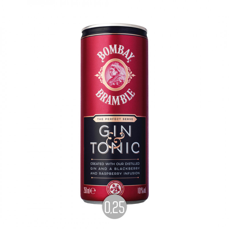 Bombay Bramble Gin & Tonic Dose (EW)