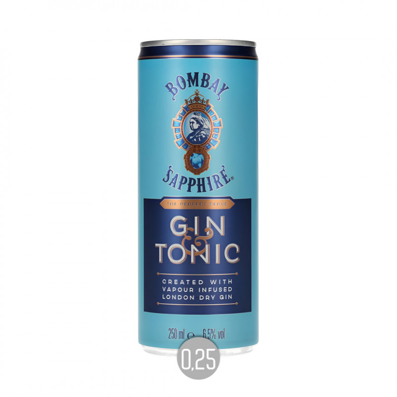 Bombay Sapphire Gin & Tonic Dose (EW)