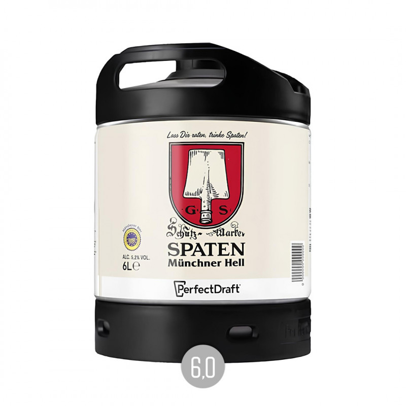 Spaten Münchner Hell Perfect Draft 6,0 (MW)