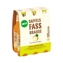 Gaffel Fassbrause Apfel 6x0,33 (MW)