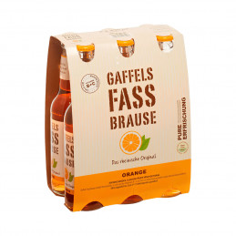 Gaffel Fassbrause Orange 6x0,33 (MW)