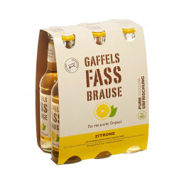 Gaffel Fassbrause Zitrone 6x0,33 (MW)