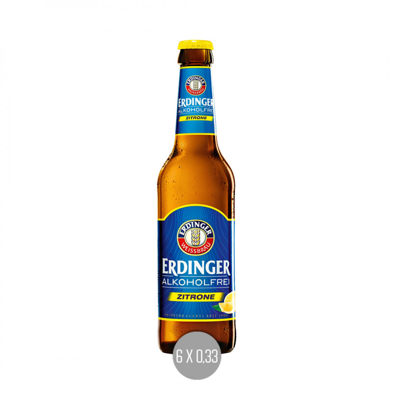 Erdinger Zitrone AF 6x0,33 (MW)