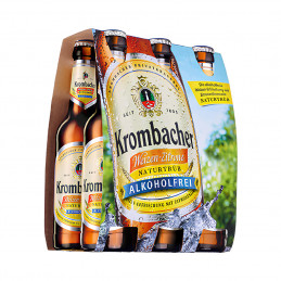 Krombacher Weizen Zitrone AF 6x0,33 (MW)