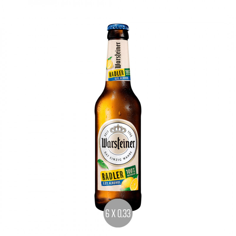 Warsteiner Radler AF 6x0,33 (MW)
