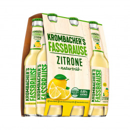 Krombacher Fassbrause Zitrone 6x0,33 (MW)