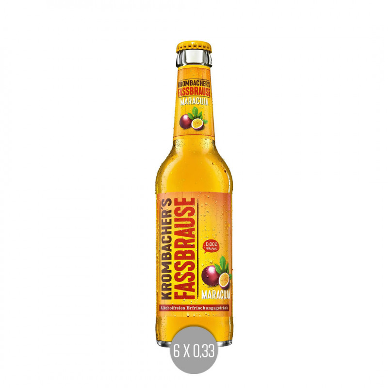 Krombacher Fassbrause Maracuja 6x0,33 (MW)