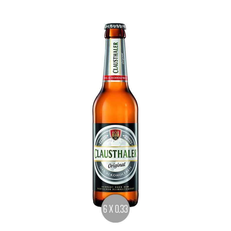 Clausthaler Pils AF 6x0,33 (MW)