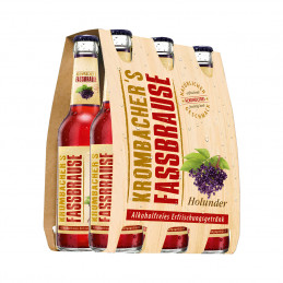 Krombacher Fassbrause Holunder 6x0,33 (MW)