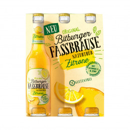 Bitburger Fassbrause Zitrone 6x0,33 (MW)