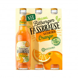 Bitburger Fassbrause Orange 6x0,33 (MW)