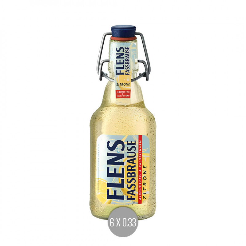 Flensburger Fassbrause Zitrone 6x0,33 (MW)