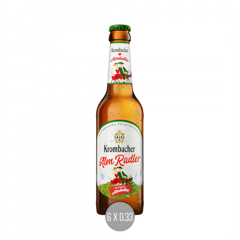 Krombacher Alm Radler 6x0,33 (MW)