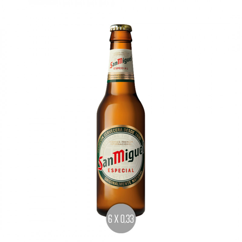 San Miguel 6x0,33 (EW)