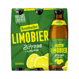 Krombacher Limobier Zitrone 6x0,33 (MW)