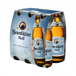 Benediktiner hell  6x0,33 (MW)