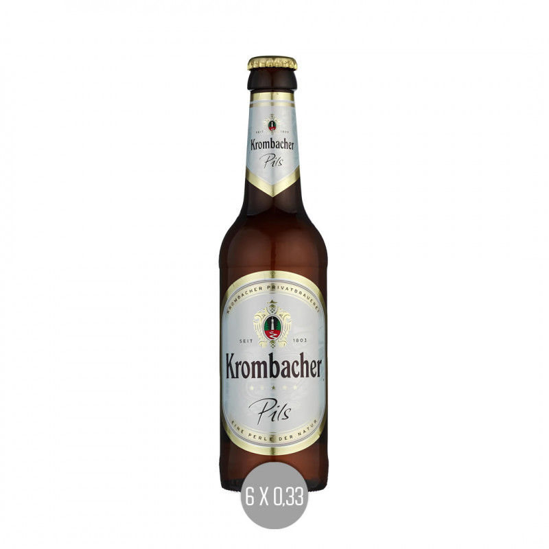 Krombacher Pils 6x0,33 (MW)