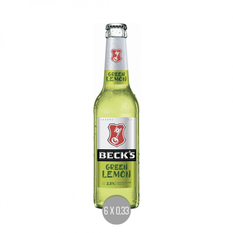 Beck's Green Lemon 6x0,33 (MW)