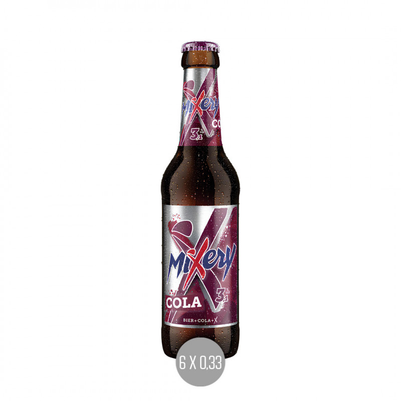 Karlsberg Mixery Bier + Cola  6x0,33 (MW)