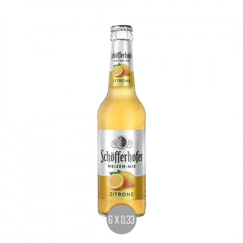 Schöfferhofer Zitronen Weizen 6x0,33 (MW)