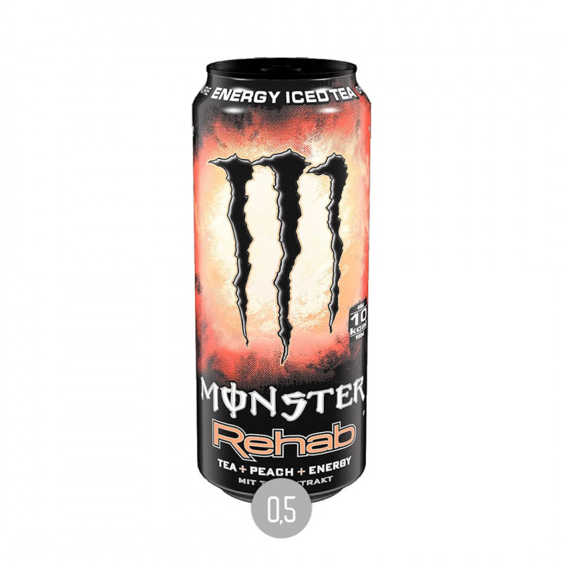 Monster Rehab Peach Iced Tea+Energy (EW)