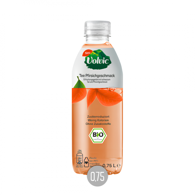 Volvic Bio Tee Pfirsichgeschmack (EW)