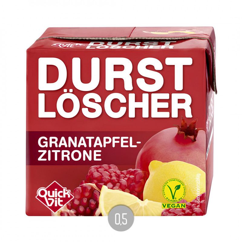 Durstlöscher Granat-Zitrone