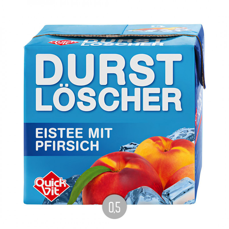 Durstlöscher Eistee Pfirsich