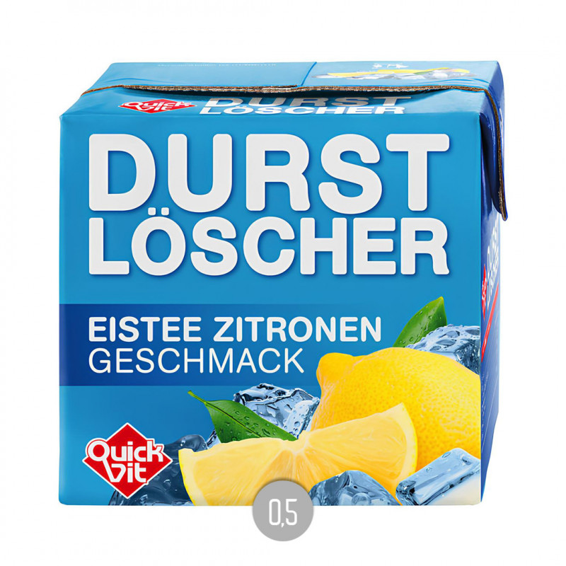 Durstlöscher Eistee Zitrone
