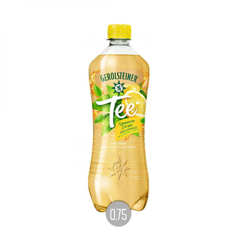 Gerolsteiner Schwarztee Zitrone (EW)