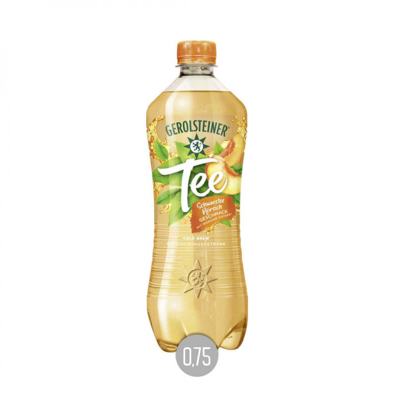 Gerolsteiner Schwarztee Pfirsich (EW)