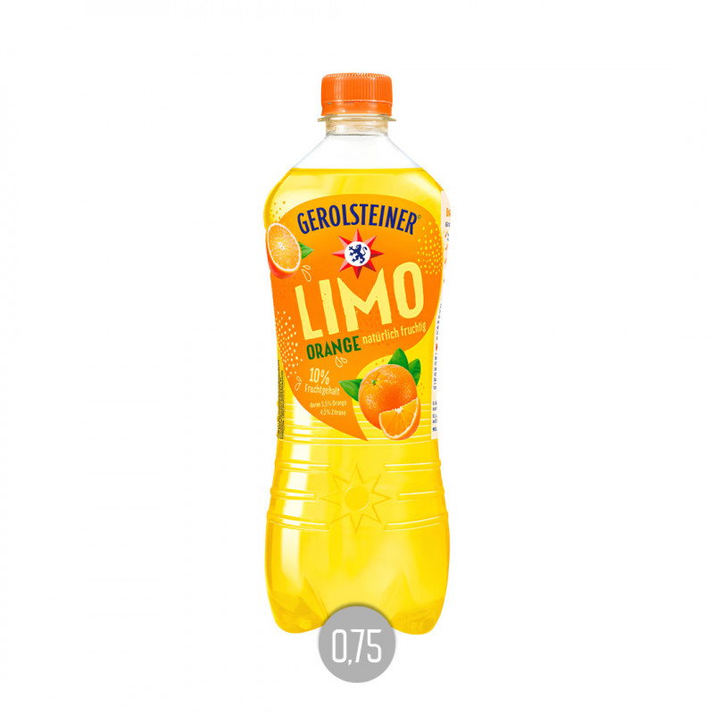 Gerolsteiner Limo Orange (EW)