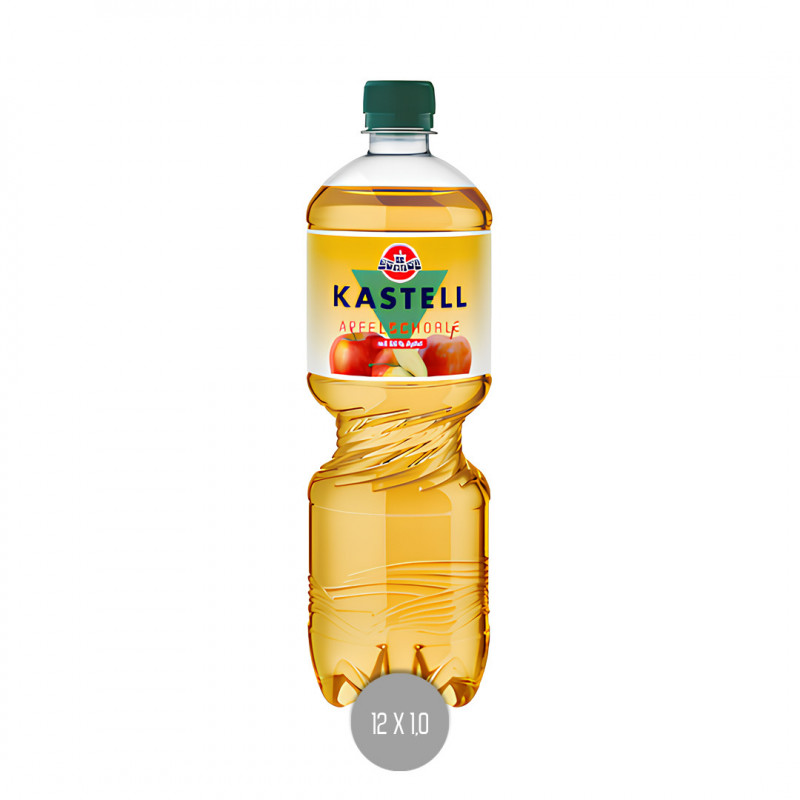 Kastell Apfelschorle PET 12x1,0 (MW)