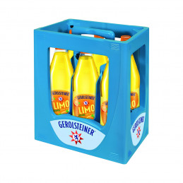 Gerolsteiner Orangenlimo GLAS 6x0,75 (MW)