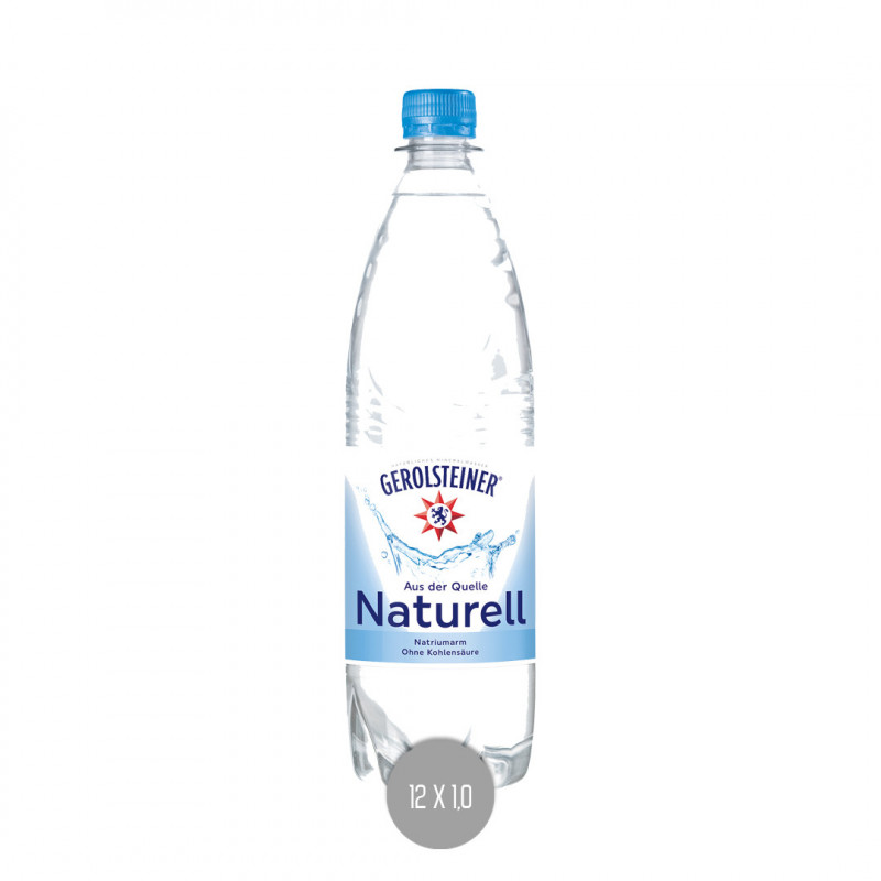 Gerolsteiner Naturell PET 12x1,0 (MW)