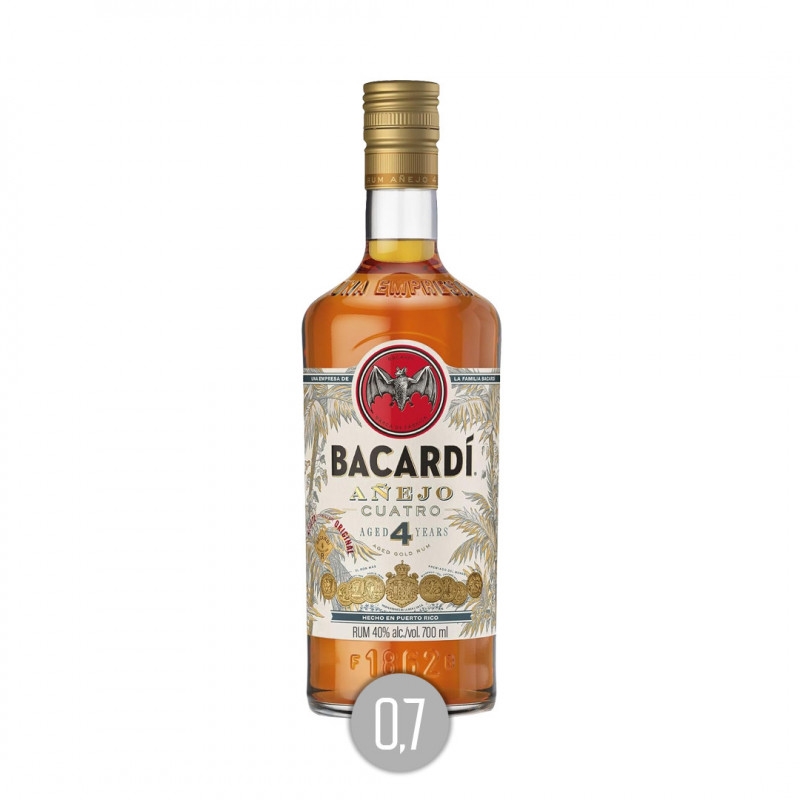 Bacardi 4 Anejo