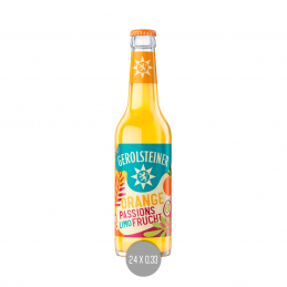 Gerolsteiner Orange-Passionsfrucht Limo 24x0,33 (MW)