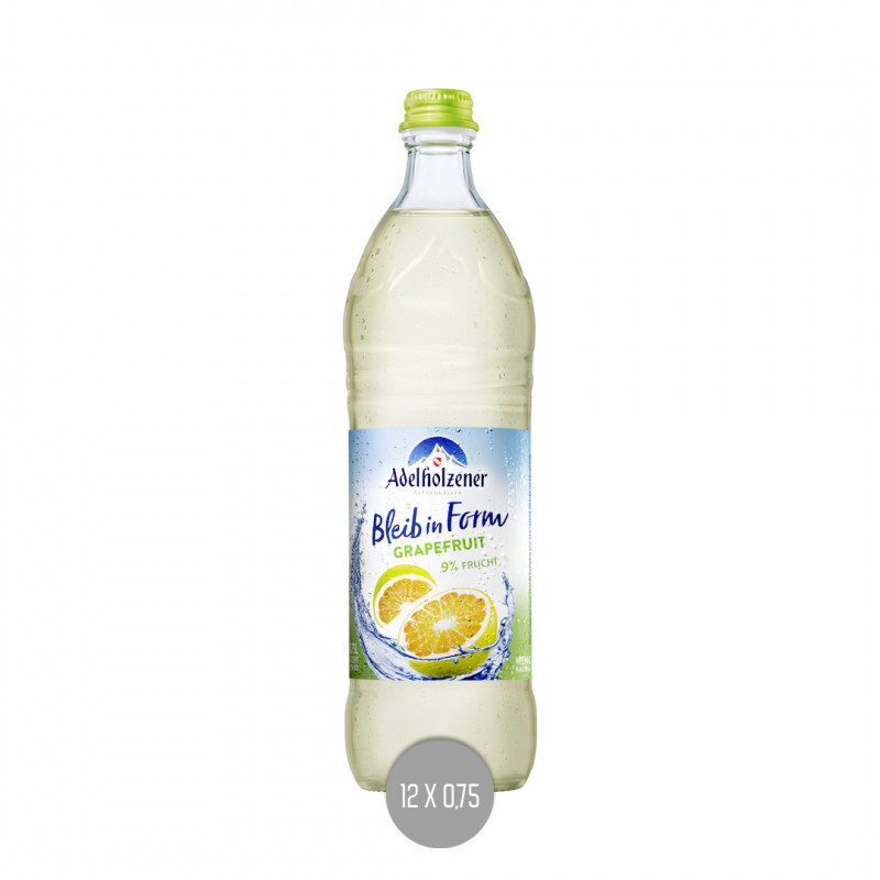 Adelholzener Bleib in Form Grapefruit 12x0,75 (MW)