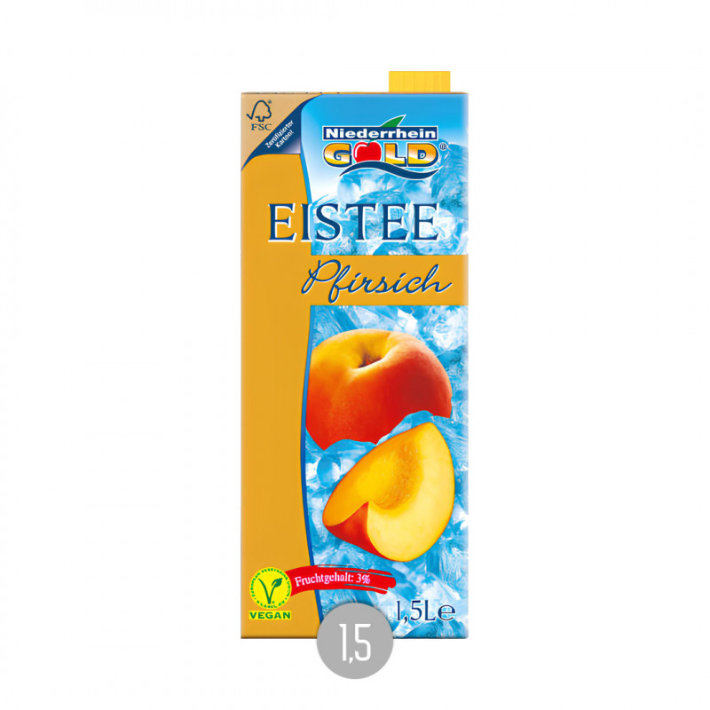 NRG Eistee Pfirsich Tetra Pack 1,5
