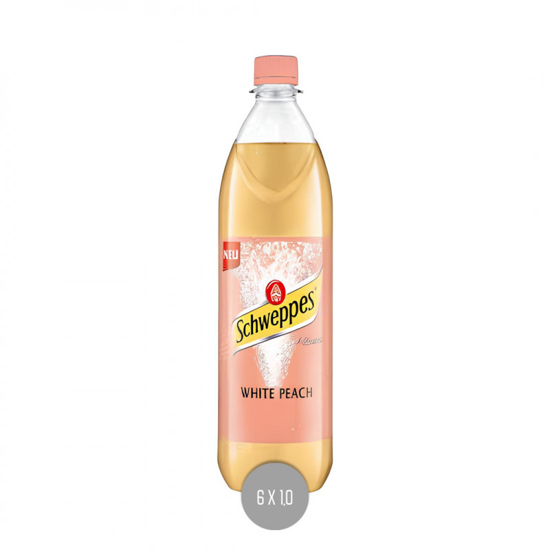Schweppes White Peach 6x1,0 (MW)