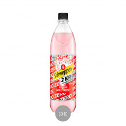 Schweppes Wild Berry Zero 6x1,0 (MW)