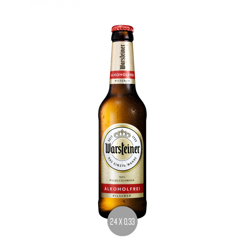 Warsteiner Pils AF 24x0,33 (MW)